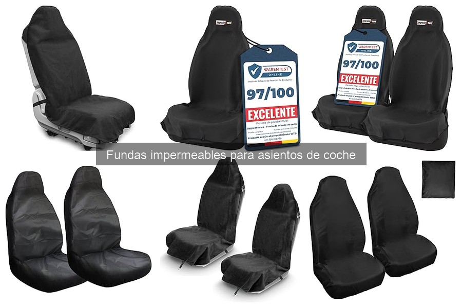 Cómo limpiar y cuidar fundas impermeables para asientos de coche