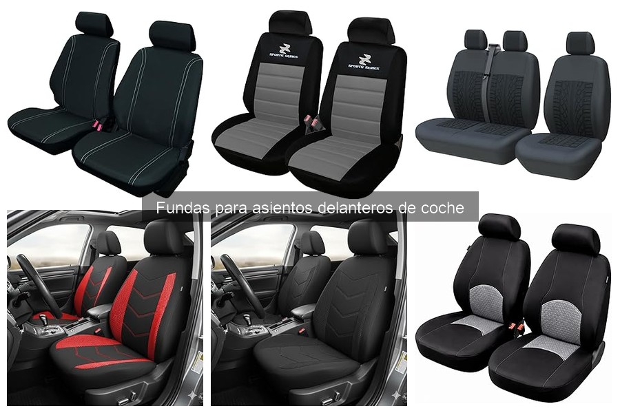 Cómo limpiar y cuidar fundas para asientos delanteros de coche