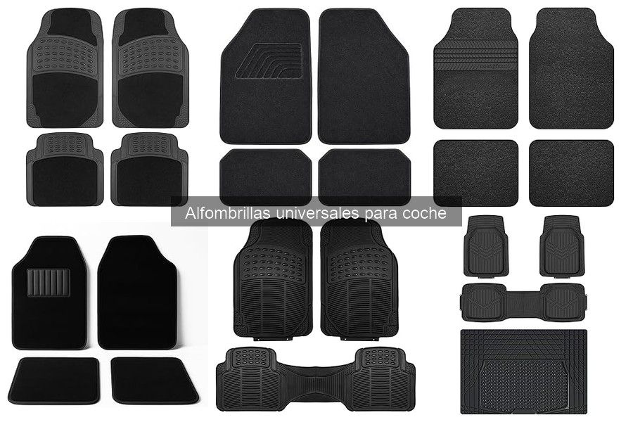 Cómo limpiar y mantener alfombrillas universales para coche