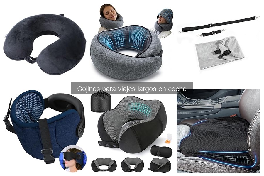 Cómo limpiar y mantener cojines para viajes largos en coche