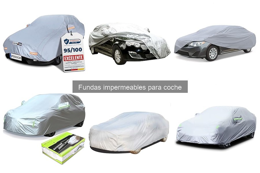 Cómo limpiar y mantener fundas impermeables para coche