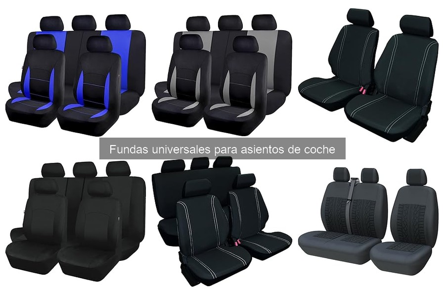 Cómo limpiar y mantener fundas universales para asientos de coche