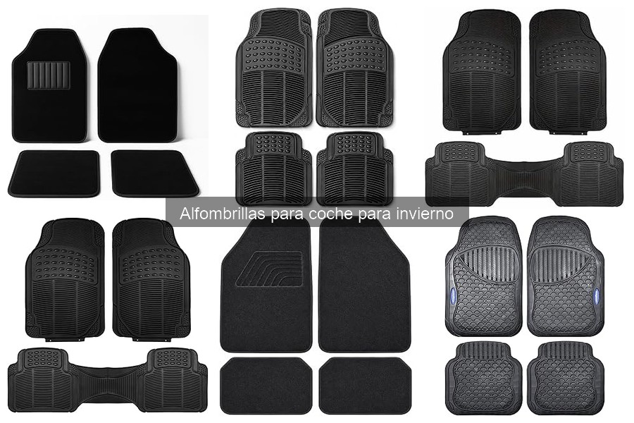Cómo mantener alfombrillas de coche de invierno en perfecto estado