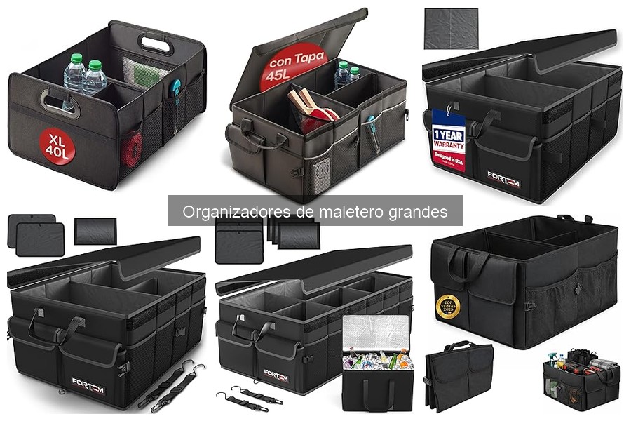 Cómo mantener un organizador de maletero grande en perfectas condiciones