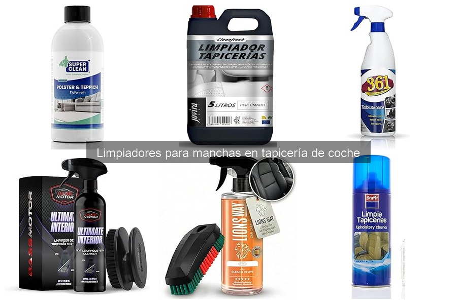 Cómo quitar manchas de tinta en la tapicería del coche