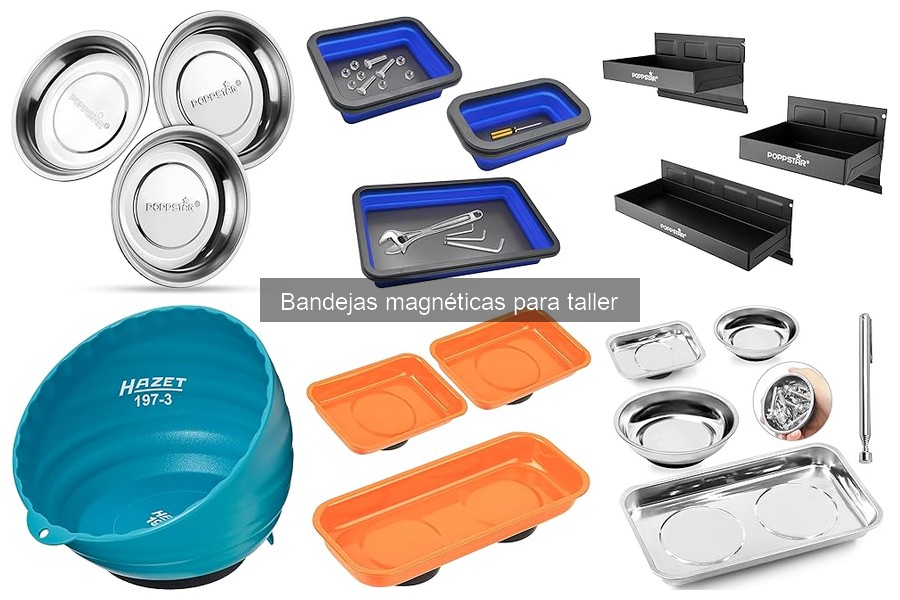 Cómo Usar Bandejas Magnéticas en el Taller Eficazmente