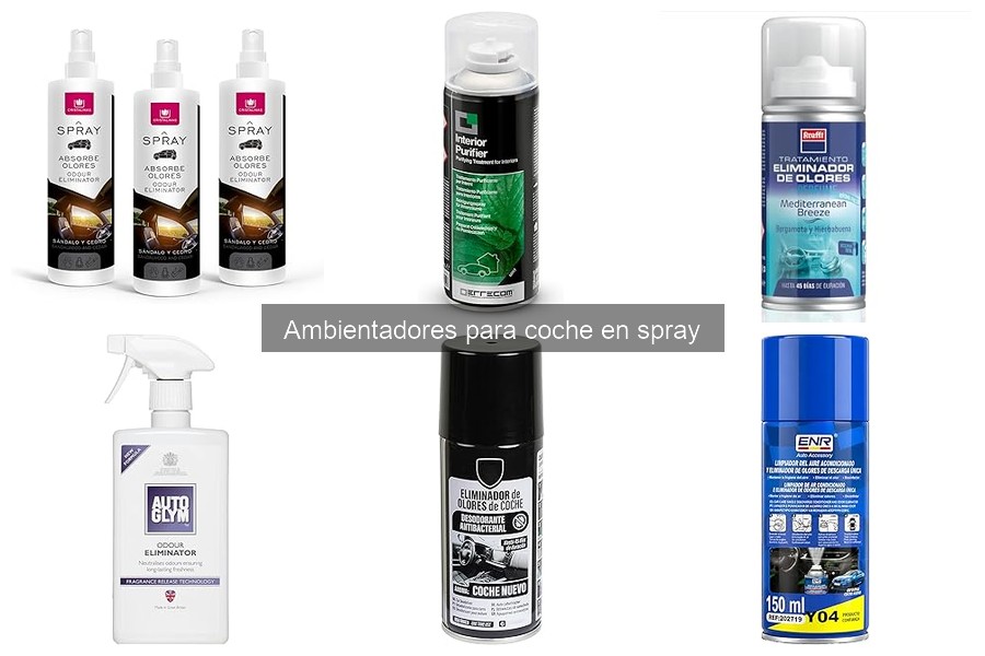 Cómo usar correctamente un ambientador en spray para coche