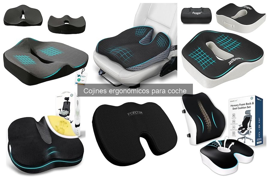 Cómo usar correctamente un cojín ergonómico en el coche