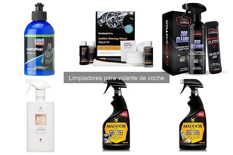 Cómo usar limpiador de volante de coche correctamente