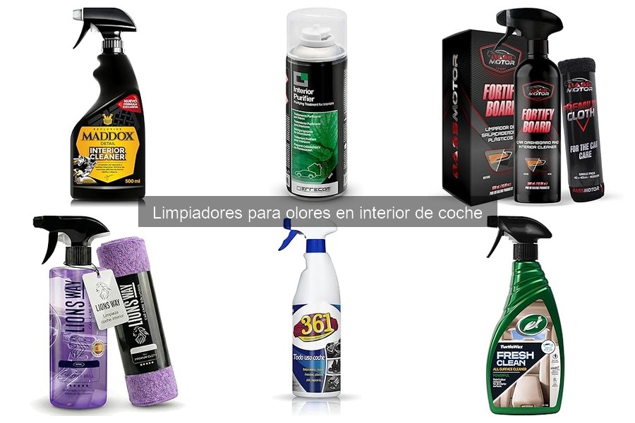 Cómo usar limpiadores de olores en el coche de forma eficaz