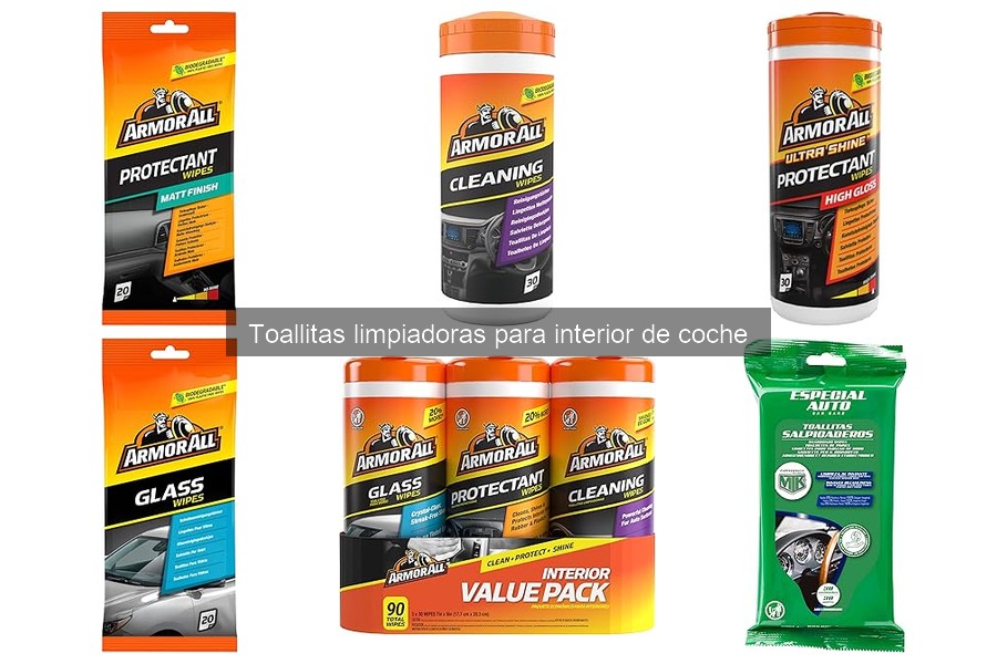 Cómo usar toallitas limpiadoras para el interior del coche