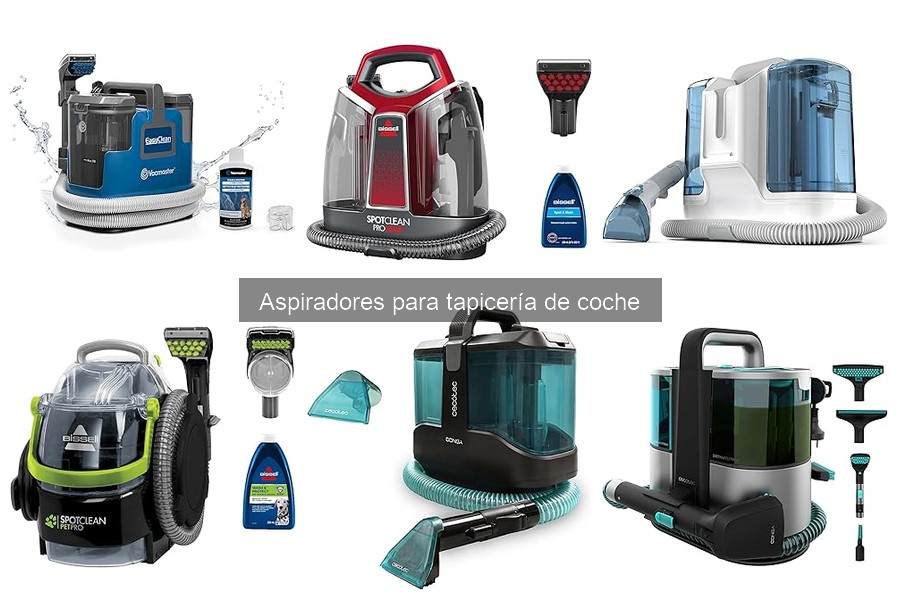 Cómo usar un aspirador para tapicería de coche efectivamente