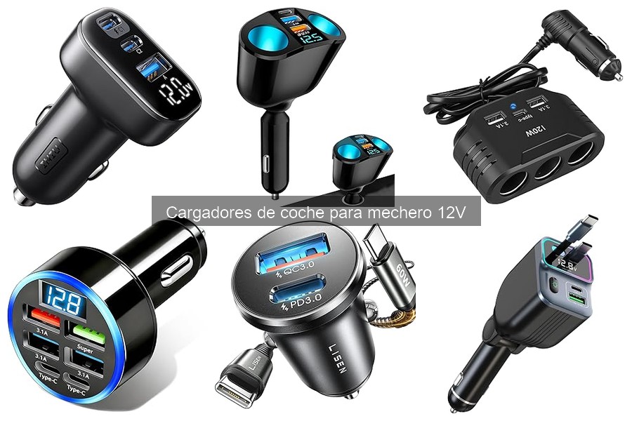 Cómo usar un cargador de coche para mechero 12V correctamente