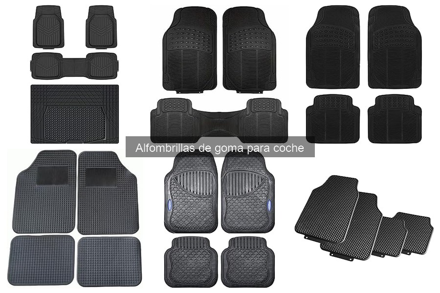 Comparativa: Alfombrillas de Goma vs. Alfombrillas de Tela para Coche