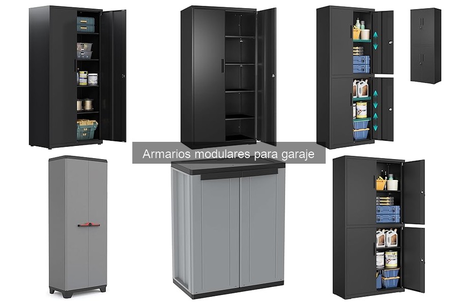 Comparativa: Armarios Modulares vs Fijos para Garaje