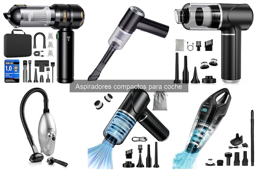 Comparativa: Aspiradores Compactos vs. de Mano para Coche