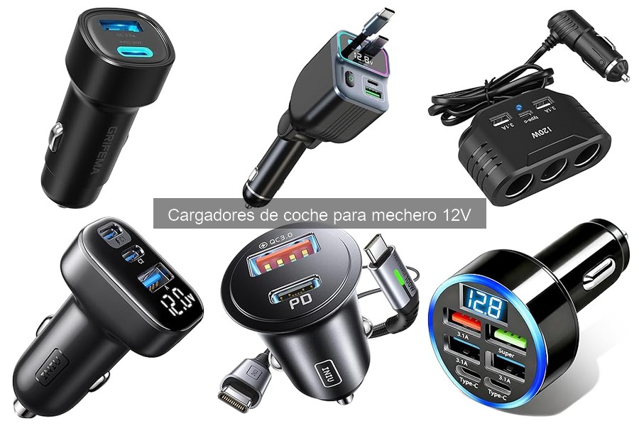 Comparativa: Cargadores de Coche 12V vs Carga Rápida