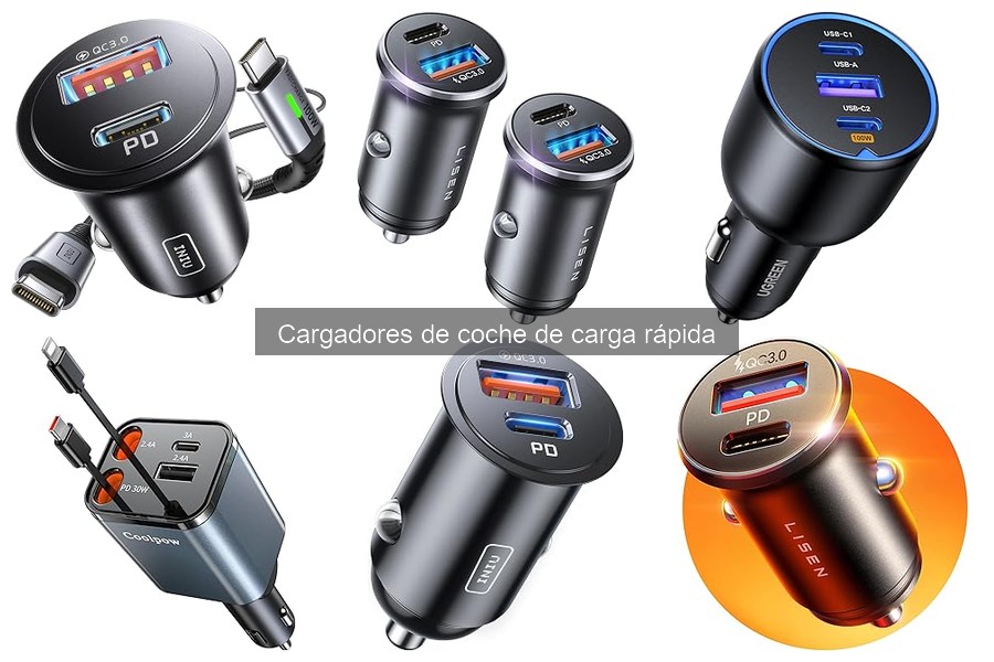 Comparativa: Cargadores de Coche Rápidos vs Convencionales