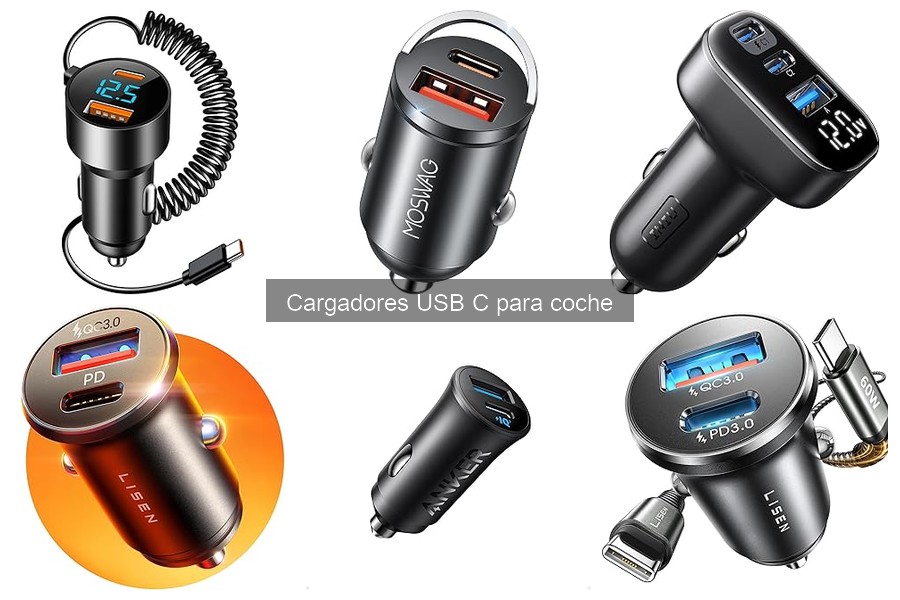 Comparativa Cargadores USB C vs Tradicionales para Coche