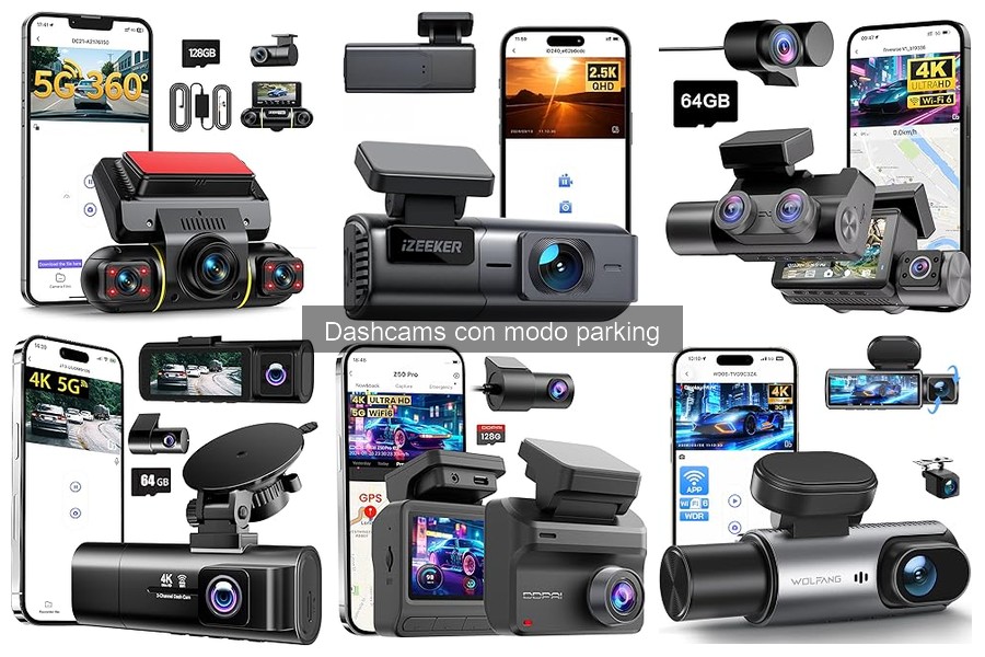 ** Comparativa: Dashcams con y sin modo parking para coches
