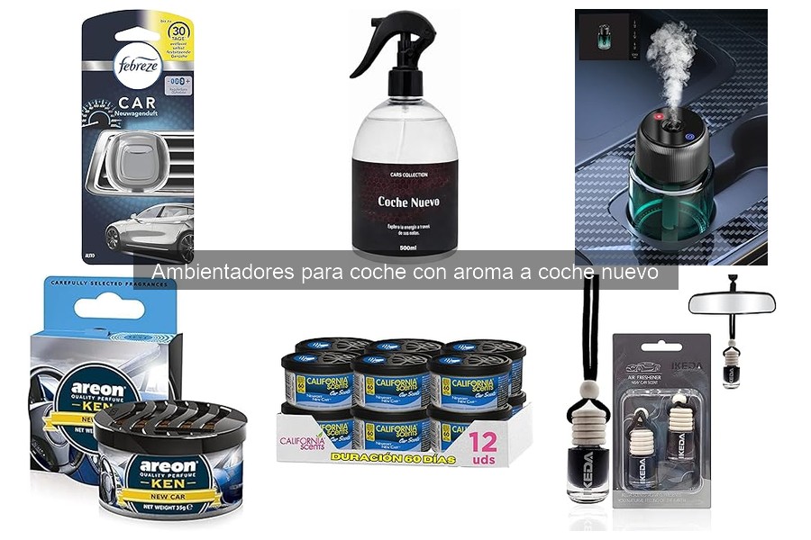 Comparativa de Ambientadores de Coche: Aroma Nuevo vs. Otros