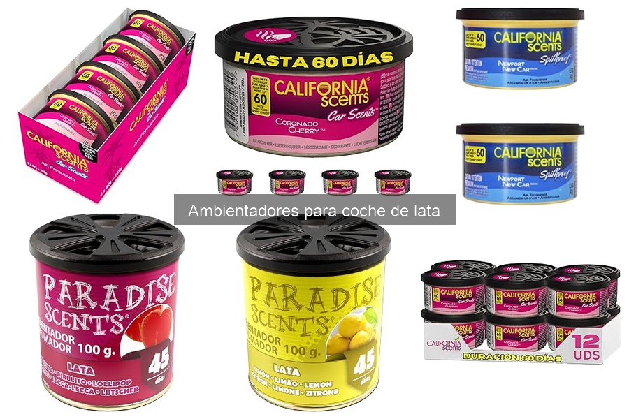 Comparativa de Ambientadores para Coche de Lata 2023