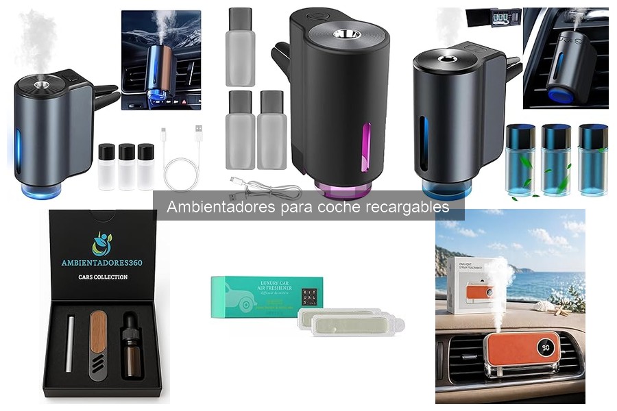 Comparativa de Ambientadores Recargables para Coche