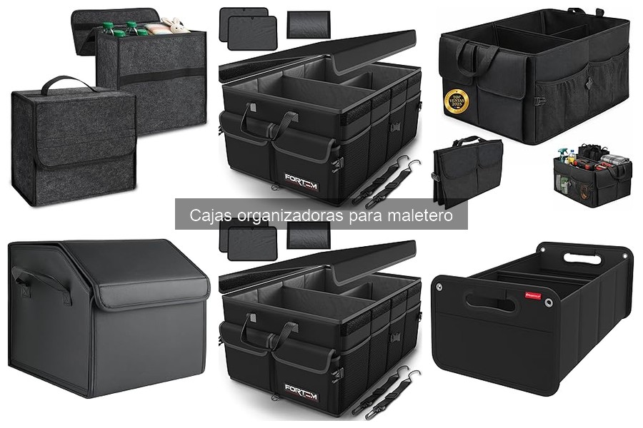** Comparativa de Cajas Organizadoras para Maletero: Encuentra la Mejor