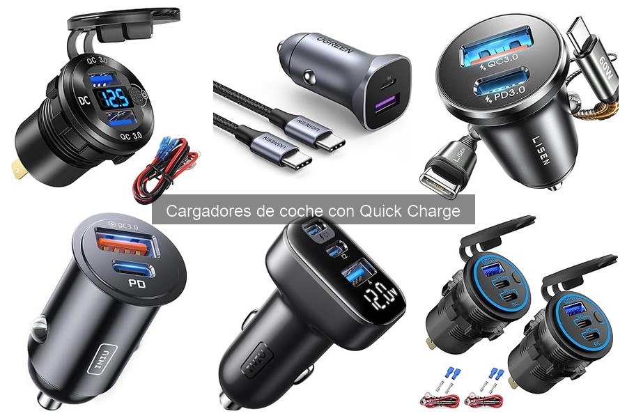 Comparativa de Cargadores de Coche: Quick Charge vs. Otros