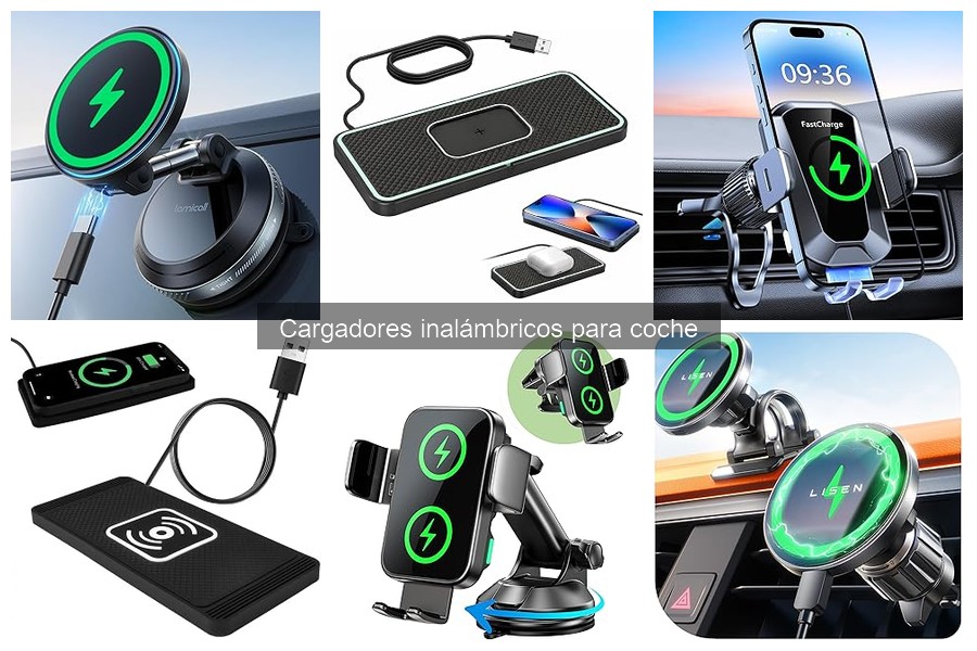 Comparativa de Cargadores Inalámbricos para Coche: Mejores Marcas