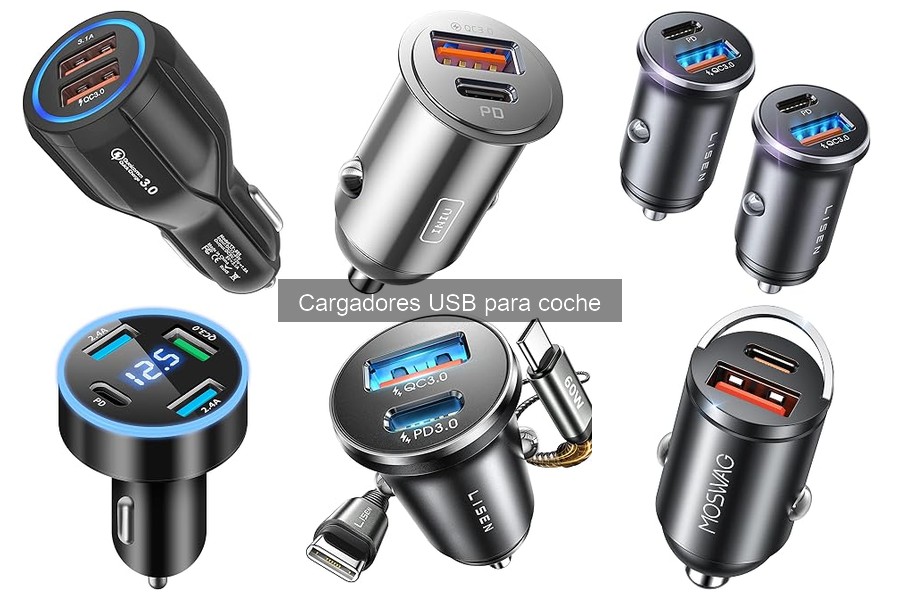 Comparativa de Cargadores USB para Coche: Mejores Marcas 2023