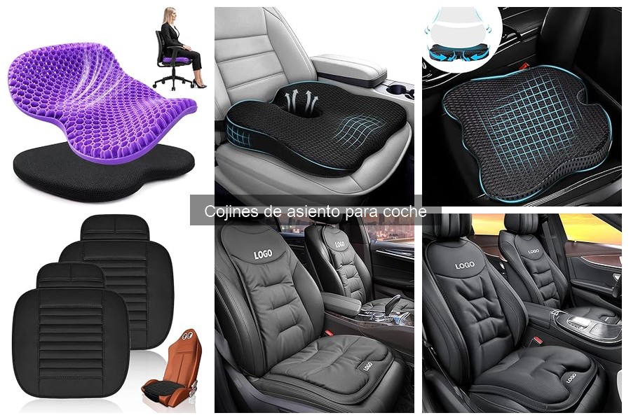 Comparativa de cojines de asiento para coche: Mejores marcas