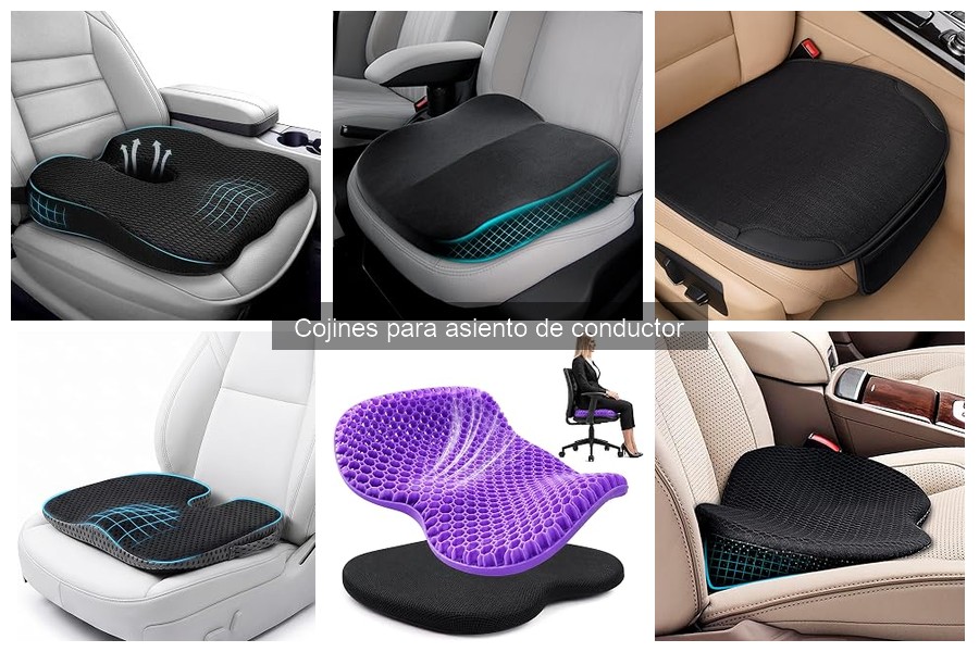 Comparativa de Cojines para Asiento de Conductor: Mejores Marcas