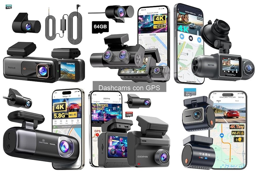 Comparativa de Dashcams con GPS: Mejores Marcas y Modelos