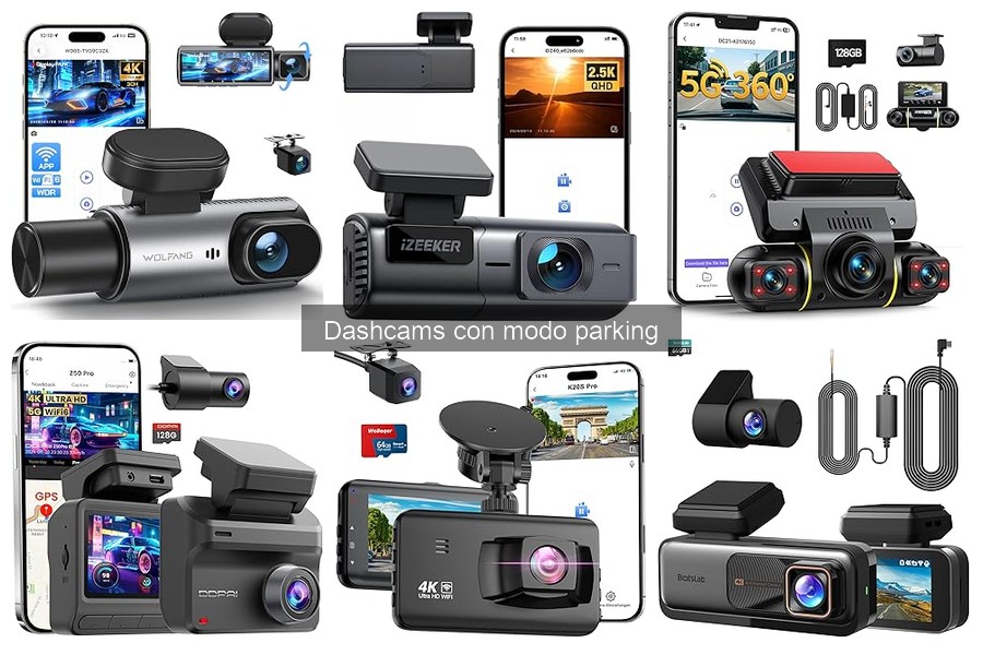 Comparativa de Dashcams con Modo Parking: Las Mejores Marcas