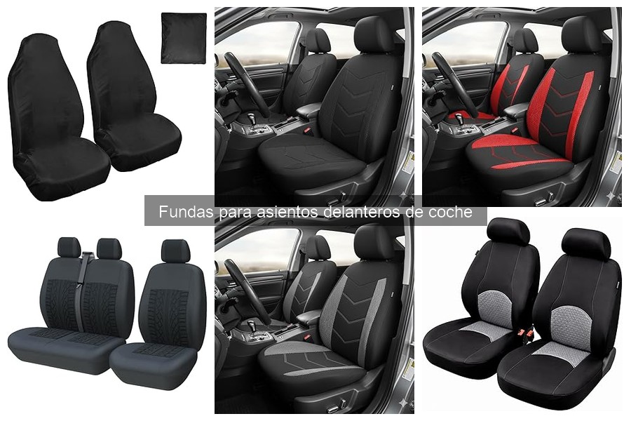 Comparativa de Fundas para Asientos Delanteros y Traseros