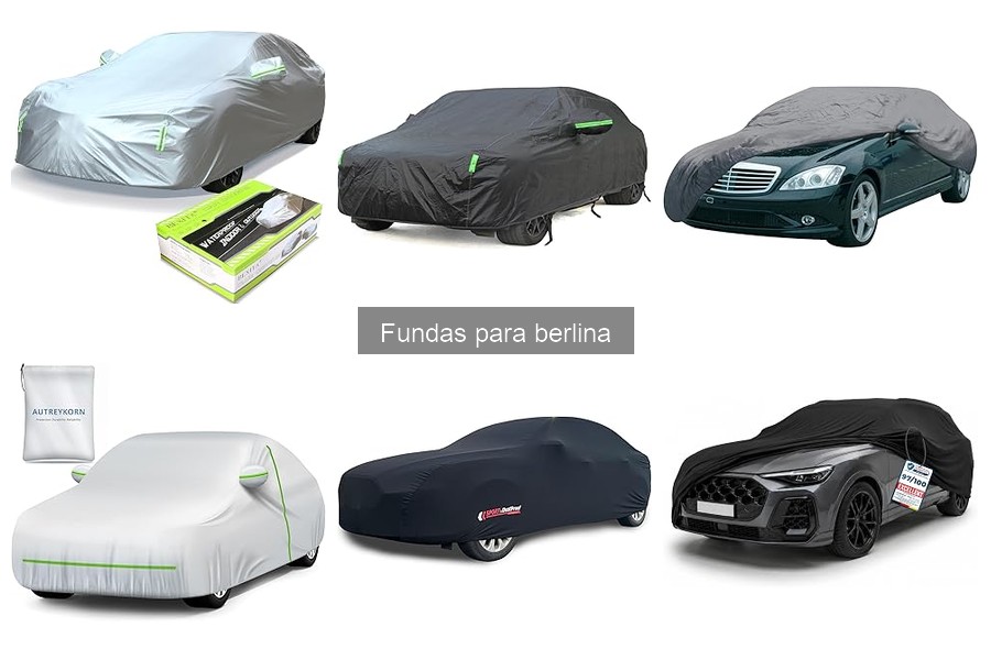 Comparativa de fundas para berlina: calidad y precios