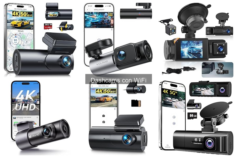 Comparativa de las Mejores Dashcams con WiFi en 2023