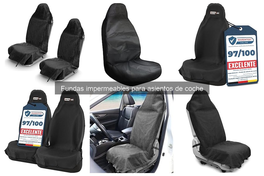 Comparativa de las Mejores Fundas Impermeables para Asientos de Coche