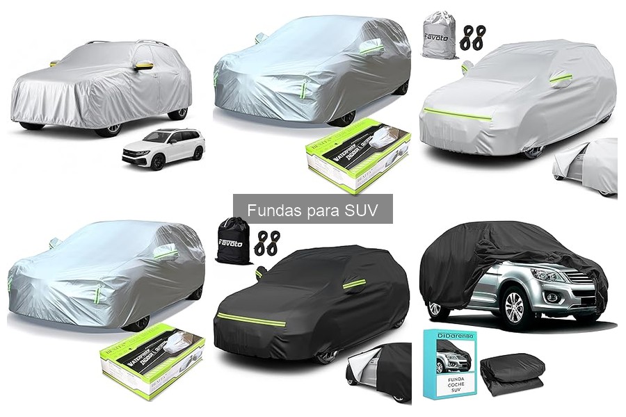 Comparativa de las Mejores Fundas para SUV de 2023