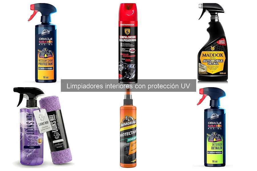 ** Comparativa de Limpiadores Interiores con Protección UV