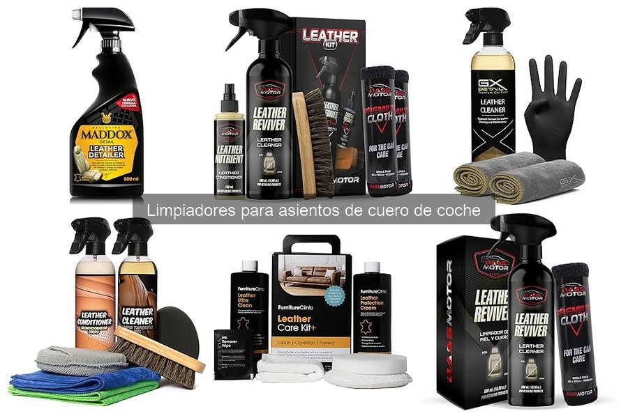 Comparativa de Limpiadores para Asientos de Cuero: Precios y Marcas