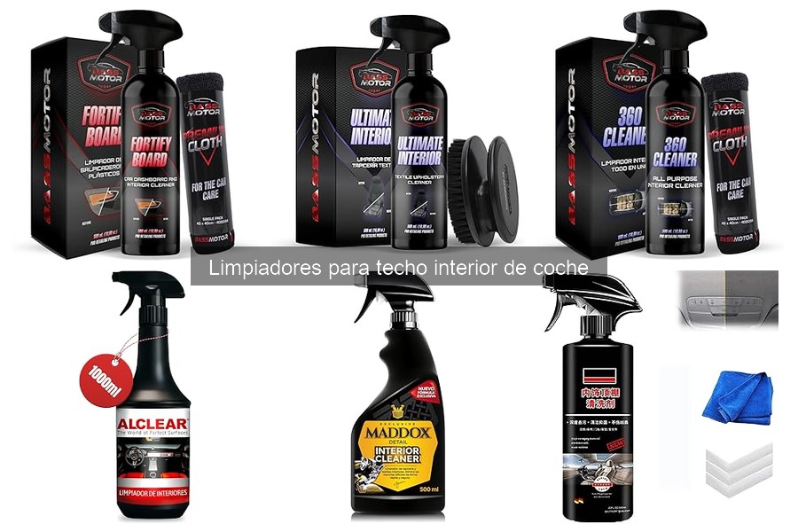 Comparativa de los Mejores Limpiadores para Techo Interior