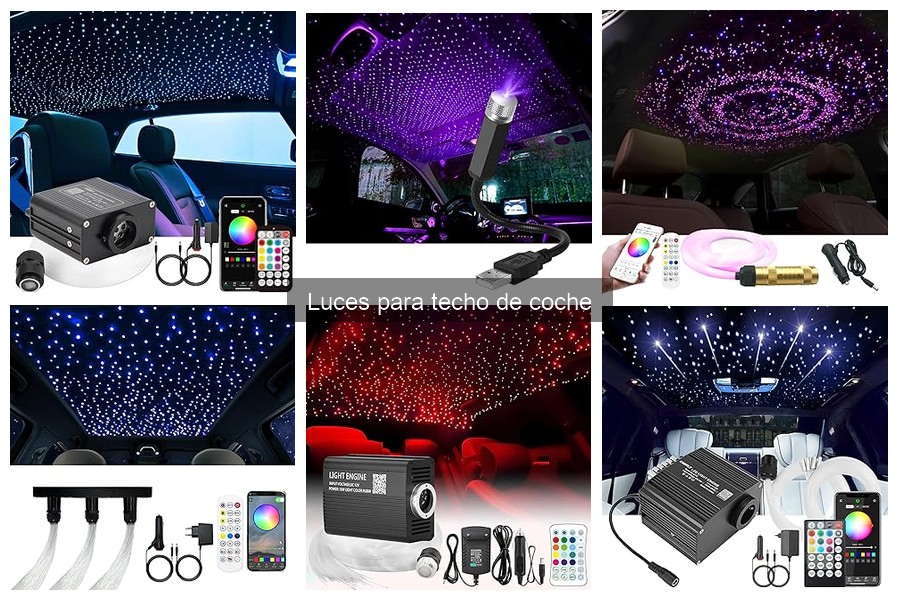 Comparativa de Luces para Techo de Coche: Twinkle vs CHINLY