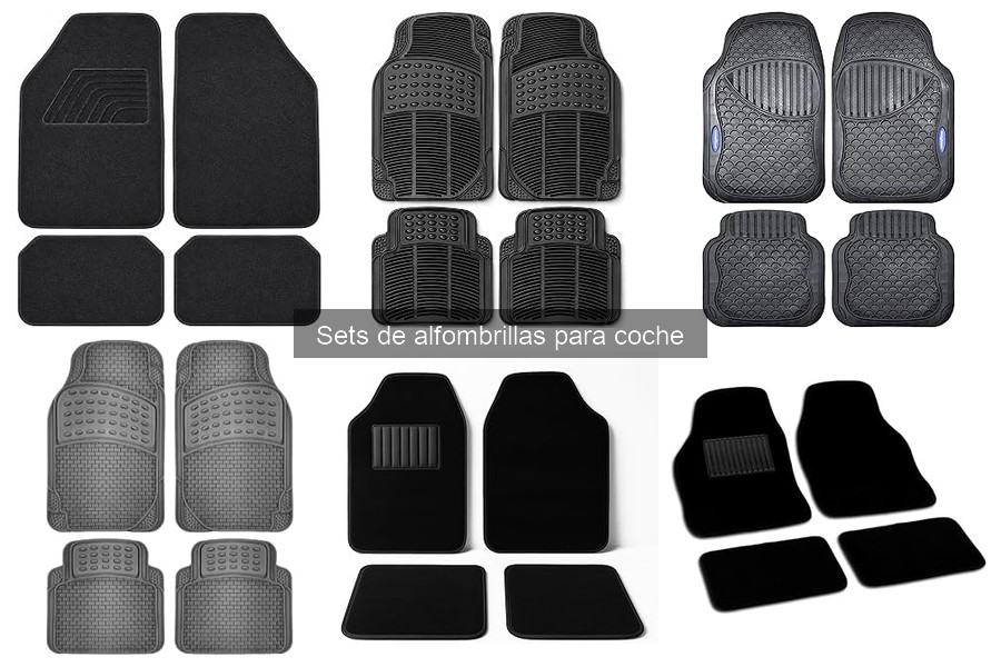 Comparativa de Materiales para Alfombrillas de Coche