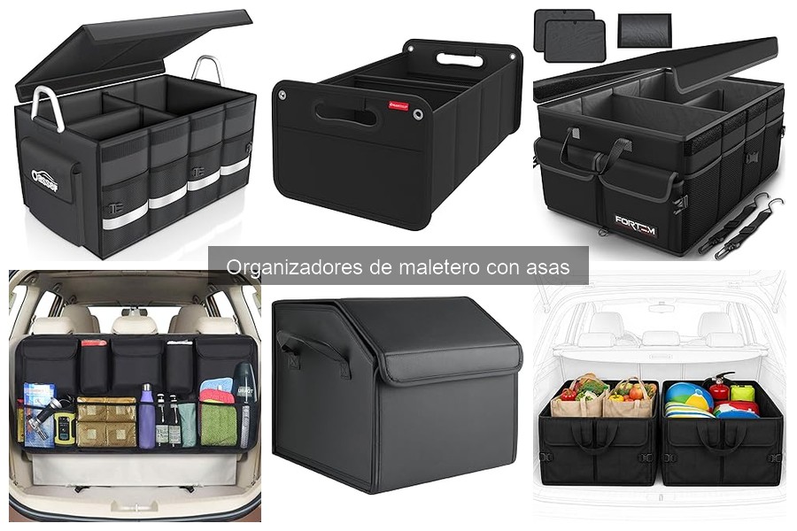 Comparativa de Organizadores de Maletero: ¿Con o Sin Asas?