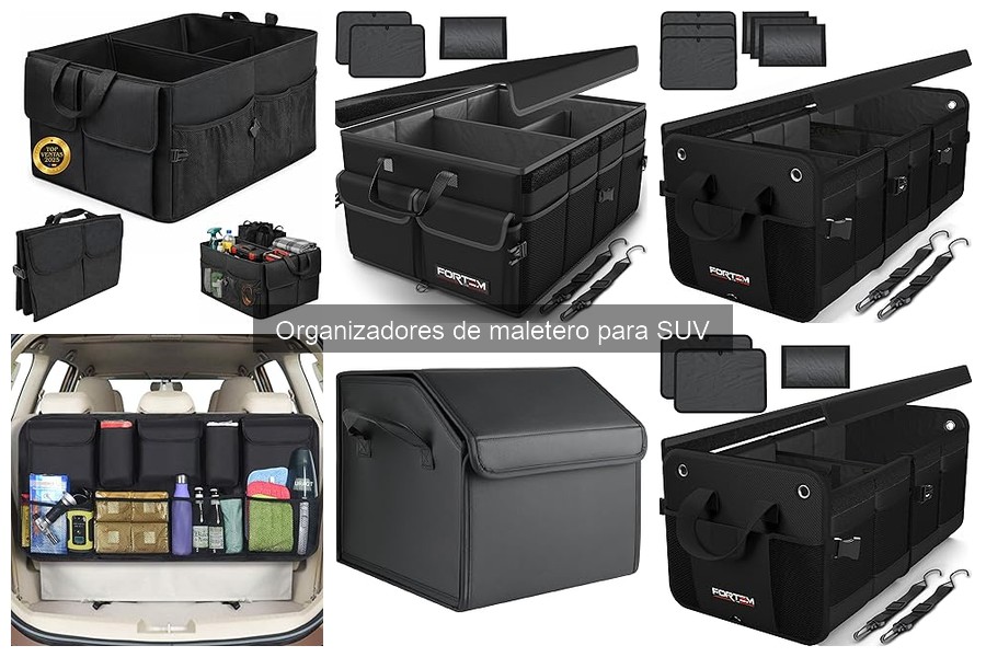Comparativa de Organizadores de Maletero para SUV y Sedán