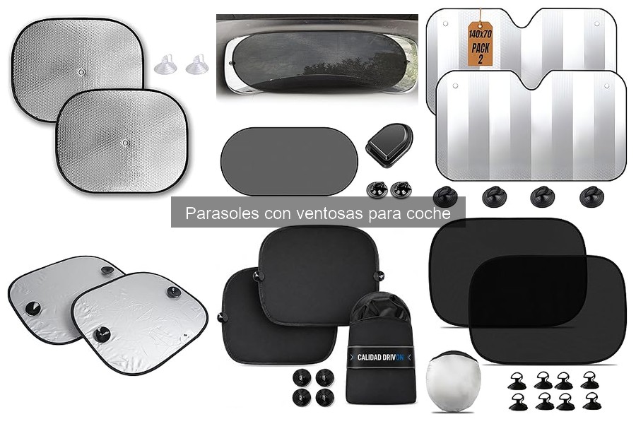 Comparativa de Parasoles con Ventosas vs Rígidos para Coche