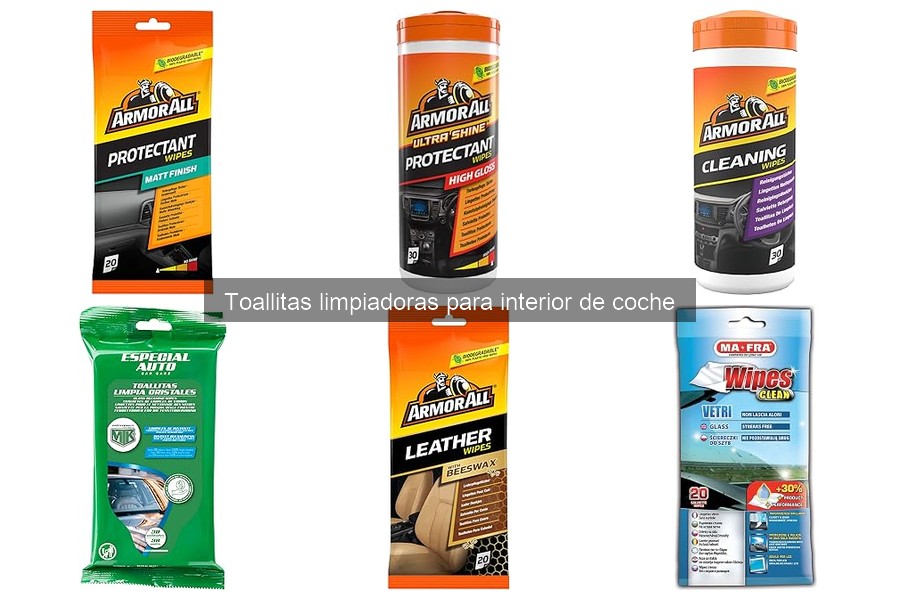 Comparativa de precios de toallitas limpiadoras para coche