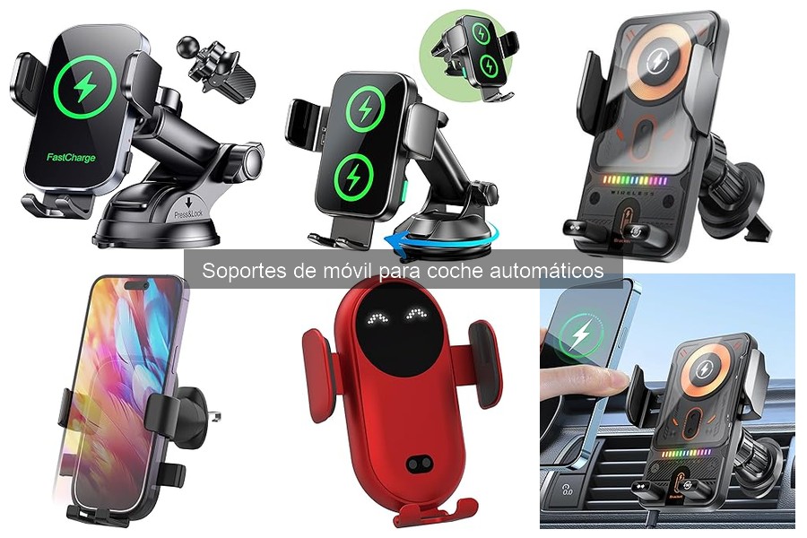 Comparativa de precios: Soportes de móvil automáticos para coche